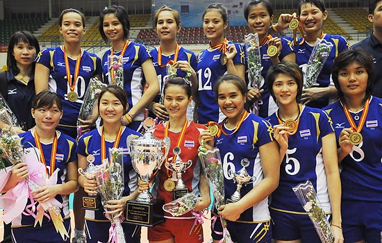 ตบสาวไทยซิวแชมป์เอเชีย