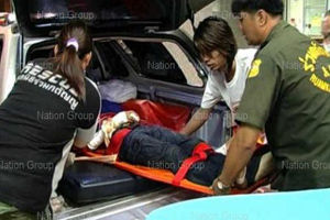 แท็กซี่โดนยิงเจ็บ-ขับรถไล่ขยี้มือปืนดับ