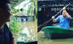 "จตุรงค์" ยังสู้ ร้านอาหาร "ครัวลุงรงค์" น้ำท่วมหนัก อยู่มา 16 ปี ไม่เคยเจอ