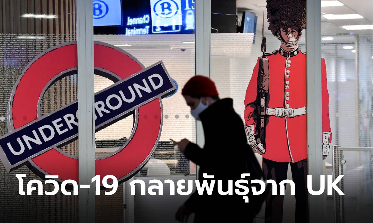 4 เรื่องต้องรู้เกี่ยวกับเชื้อโควิด-19 กลายพันธุ์จากสหราชอาณาจักร