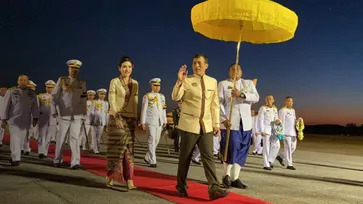 ในหลวง เสด็จฯ พร้อมด้วย เจ้าคุณพระสินีนาฏ ทรงบำเพ็ญพระราชกุศลที่ จ.ลำพูน