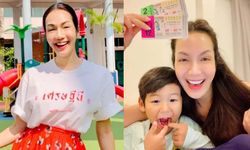 "อ๋อม สกาวใจ" ลูกชายให้โชคอีกแล้ว งวดนี้ถูก 3 ตัวท้าย 4 ใบกรุบๆ