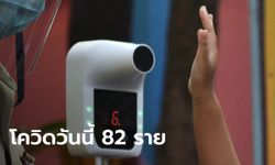 ลดเหลือสองหลัก! โควิดวันนี้ 82 ราย ศบค.รายงานไทยมีผู้ติดเชื้อสะสม 25,323  ราย