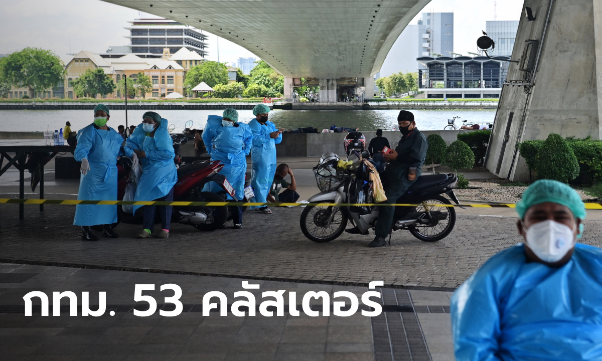 โควิด กทม. เฝ้าระวัง 53 คลัสเตอร์ จับตาโครงการคอนโดพระราม 9 ติดเชื้อแล้ว 347 คน