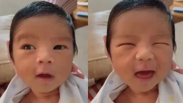 "น้องไคเดน" ทายาทหมื่นล้าน ลูกชาย "ขนมจีน" ยิ้มโปรยเสน่ห์ น่ารักไม่ไหว