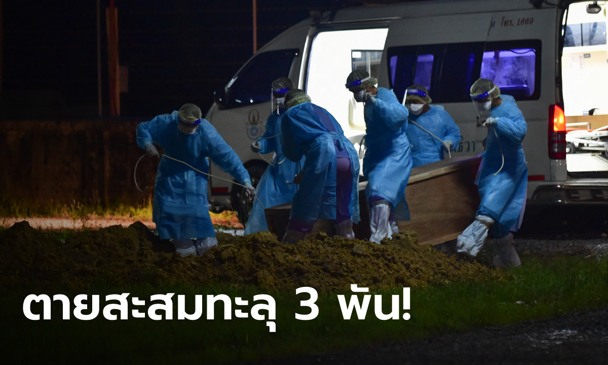 ตายเฉียดร้อย! โควิดวันนี้ เสียชีวิต 98 ราย พบผู้ติดเชื้อเพิ่ม 9,186 ราย