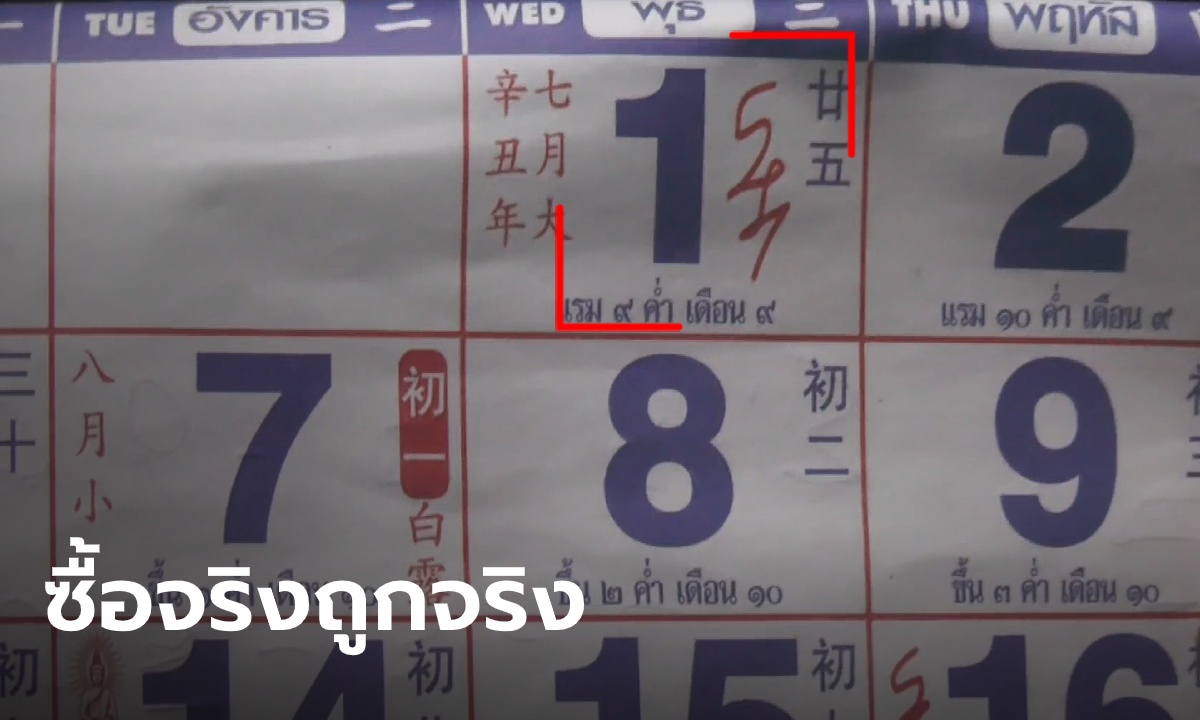 ตาวัย 74 ปี ซื้อลอตเตอรี่ตามเลขปฏิทิน สุดเฮงถูกรางวัลที่ 1 รับทรัพย์ 6 ล้าน