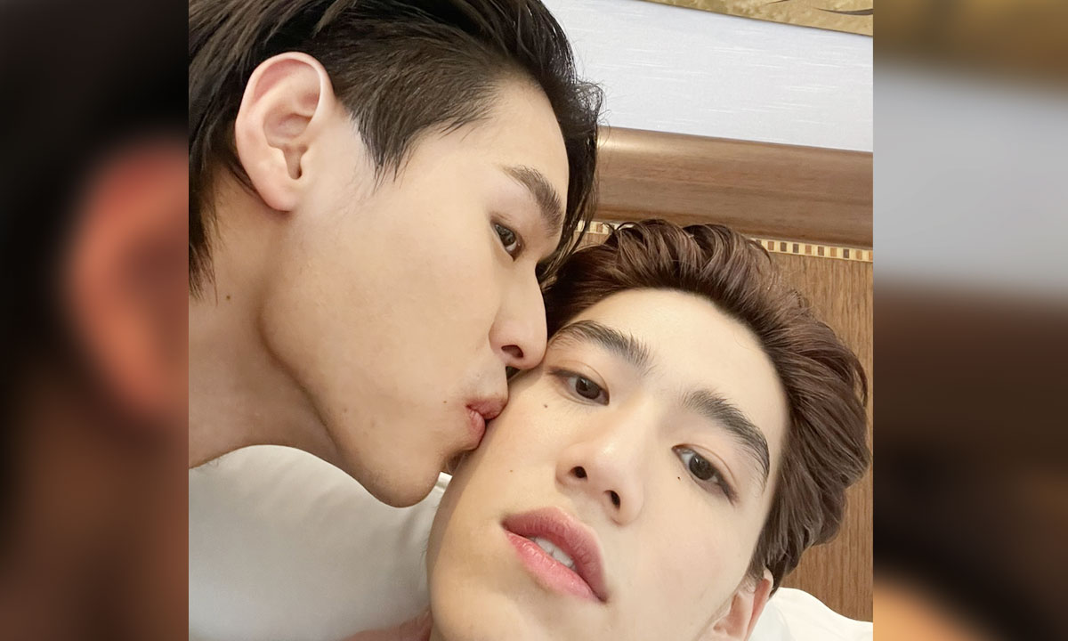 "พีพี" ปิดแผง ภาพกรี๊ด "บิวกิ้น" จุ๊บแก้ม ประเดิมทวิตแรกในรอบปี