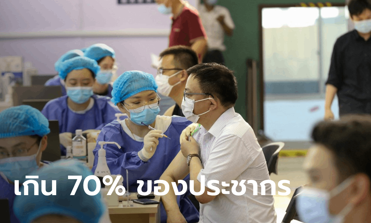 จีนประกาศฉีดวัคซีนโควิดให้ประชาชนครบโดสแล้วกว่า 1 พันล้านคน แซงหน้าสหรัฐ-ยุโรป