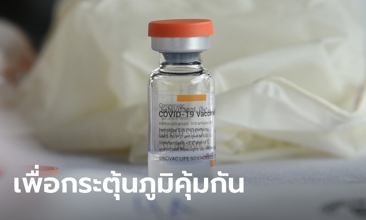 ดีเดย์ 24 ก.ย. เปิดลงทะเบียนนัดฉีดวัคซีนเข็ม 3 ให้ผู้รับซิโนแวคครบ 2 โดสช่วง มี.ค.-พ.ค.