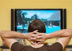 คนอเมริกันดูทีวีมากเป็นประวัติการณ์ในปี 2551-2552