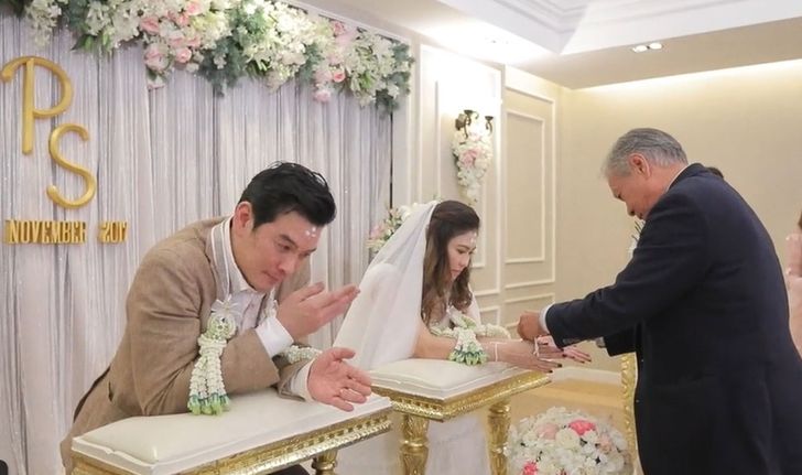 "ชาคริต-แอน" ย้อนวันวานงานแต่งเมื่อ 3 ปีก่อน ภาพหวานที่ไม่เคยเปิดเผยมาก่อน