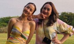 อู้วห์! "แต้ว ณฐพร" อวดช็อตมุ้งมิ้งร่วมเฟรมพี่สาว แต่ถูกชุดเกาะอกแย่งซีน เซ็กซี่ไม่ใช่น้อย