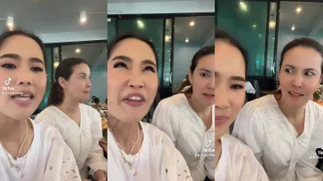 "อ้น ศรีพรรณ" เรียก "ธัญญ่า" บอกให้ทำหน้าประหลาด เอ็นดูอีกฝ่ายทำแบบไม่รู้ตัว