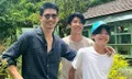 หล่อคูณสาม "พ่อเคน ธีรเดช" กับลูกชาย "คุณ-จุน" โมเมนต์น่ารักพ่อลูกอบอุ่น