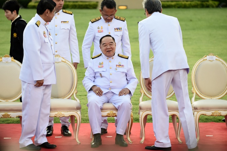  พล.อ.ประวิตร วงษ์สุวรรณ รองนายกรัฐมนตรี รักษาการนายกรัฐมนตรี