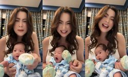 "บุ๋ม ปนัดดา" พา "น้องอเล็กซ์" เล่น TikTok แฟนๆแอบห่วงลูกชายยังคอไม่แข็ง