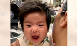 "น้องพีร์เจ" ยิ่งดูยิ่งหลง ส่งยิ้มตาหยี เล่นกล้องเก่งมากเลยลูก