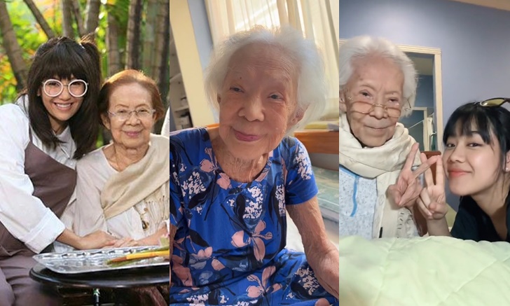 จำได้มั้ย? "คุณยายบรรเจิดศรี" ในวัย 97 ปี ถ่ายคลิปคู่หลานสาว น่ารักมาก