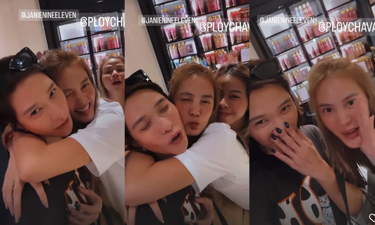 เพื่อนรัก "พลอย" บังเอิญเจอ "เจนี่" กำลังช้อปปิ้งเพลินๆ มีโมเมนต์น่ารักอีกแล้ว