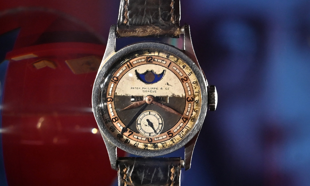 นาฬิกาปาเต็ก ฟิลิปป์ "จักรพรรดิปูยี" ทุบสถิติประมูลสูงสุด ด้วยราคา 214 ล้านบาท