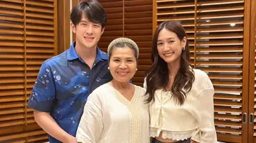 "เจมส์ มาร์" ควง "พาย รินรดา" ไปบ้านณเดชน์ "แม่แก้ว" ชมเปาะเหมาะสมกันมาก