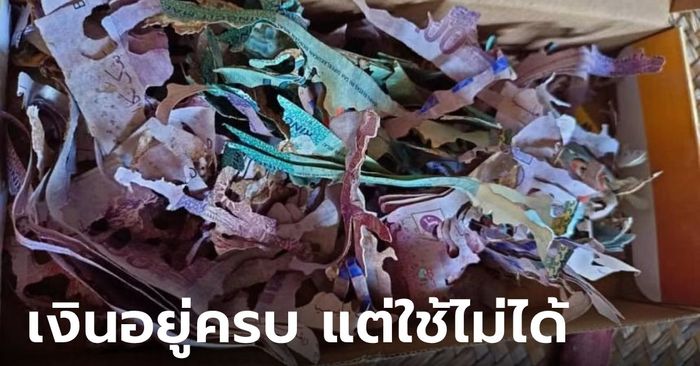 บทเรียนครั้งใหญ่ ยายออมเงินจะไปทำบุญ เปิดกล่องอีกที 2 แสน เหลือเป็นเศษกระดาษ