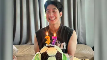 "โตโน่" ฉลองวันเกิด 37 ปี "ณิชา" อวยพรได้น่ารักมาก