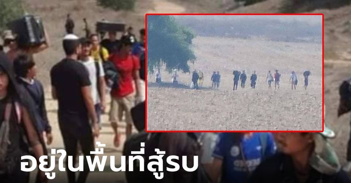 เปิดภาพ แรงงานไทยใกล้ฉนวนกาซา วอนรัฐบาลช่วยกลับบ้านด่วน หวั่นระเบิดลงหัว!