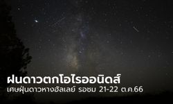 ชวนชม ฝนดาวตกโอไรออนิดส์ สายธารจากเศษฝุ่นดาวหางฮัลเลย์ 21-22 ต.ค.66