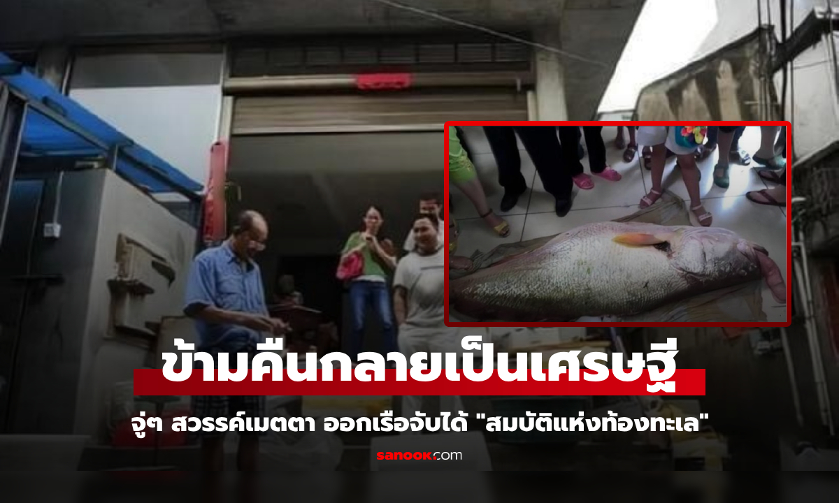 เฒ่าโดนเมียทิ้ง ออกเรือคืนเดียวชีวิตพลิก จับได้ "สมบัติแห่งท้องทะเล" เศรษฐีจ่ายให้ 15 ล้าน
