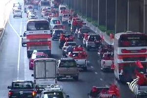 นปช.ทุกภาคยังมุ่งหน้าเข้ากรุงเทพฯ