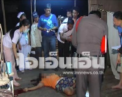 ผัวหึงโหดยิงดับเมียจ่ออกลูกเลี้ยงอีกศพ
