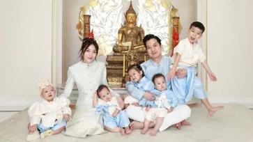 "เชน ธนา" เปิดคฤหาสน์หรูทำบุญใหญ่ ลูกๆ น่ารัก บรรยากาศอบอุ่นมาก