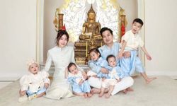 "เชน ธนา" เปิดคฤหาสน์หรูทำบุญใหญ่ ลูกๆ น่ารัก บรรยากาศอบอุ่นมาก