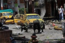 เกิดเหตุระเบิดรถยนต์ที่โคลอมเบียมีผู้เสียชีวิต 6 คน