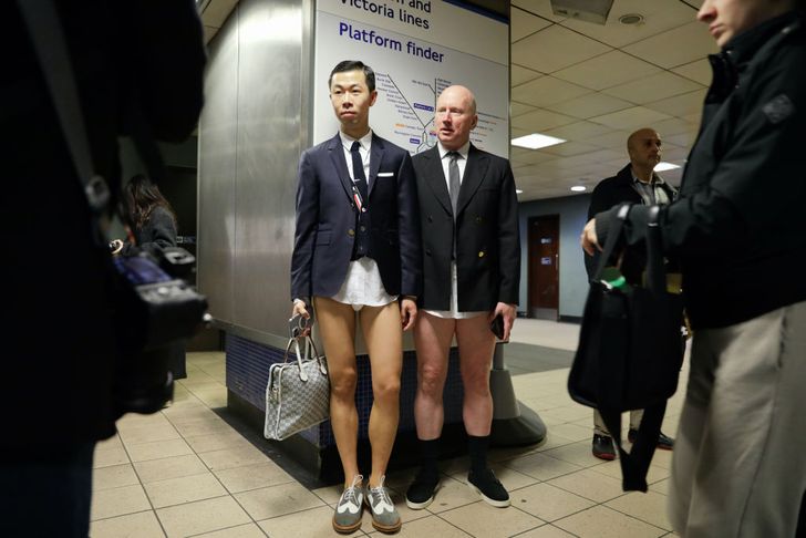 No Trousers On The Tube Day 2