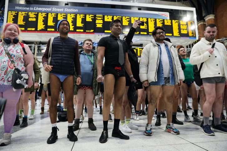 No Trousers On The Tube Day 3