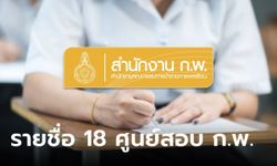 เปิดชื่อศูนย์สอบ ก.พ. แบบ e-Exam ประจำปี 2567