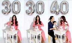 "ก้อย รัชวิน" ฉลองวันเกิดสุดอบอุ่น เทียบช็อตอายุ 30 ปี สู่วัย 40 ปีเต็ม