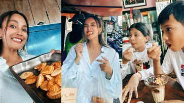 "นานา ไรบีนา" พาลูกแฝดทัวร์สงขลา ตะลุยกินของอร่อย จังหวัดบ้านเกิดแม่เอง