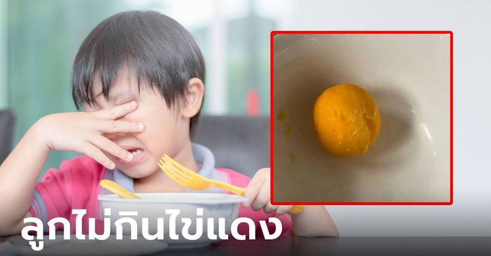 ลูกไม่ยอมกินไข่แดง พ่อใช้วิธี "บังคับ" ออกคำสั่ง เจอคนรุมประณาม นี่ไม่ใช่ครอบครัว!