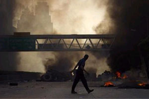 มือมืดเผาร้านทองใกล้อาคารลุมพินีทาวเวอร์วอด