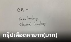 สาวโพสต์ขอรับบริจาค กรุ๊ปเลือดหายาก O-Bombay แฟนต้องใช้ผ่าตัดด่วน