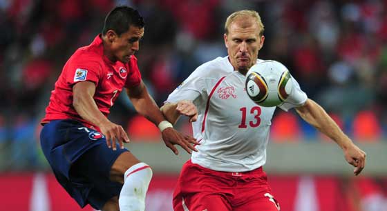 สวิส10คนต้านไม่ไหวพ่ายชิลี 0-1