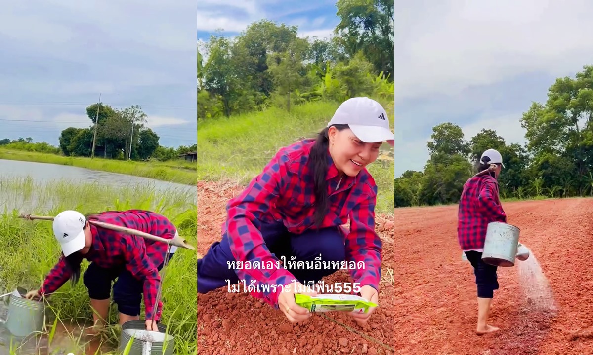 เปิดภาพ "สุนารี ราชสีมา" ชีวิตเรียบง่ายที่บ้านเกิด ทำไร่ปลูกข้าวโพดเอง