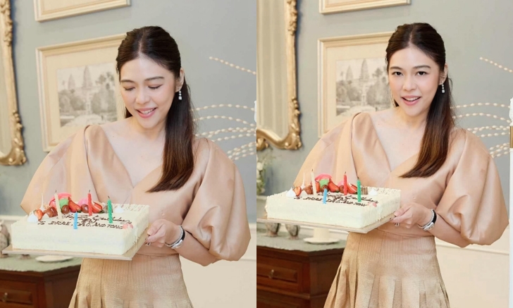 "ดาว พอฤทัย" ก้าวสู่ 51 กะรัต สวยออร่ากลางกรุงพนมเปญ