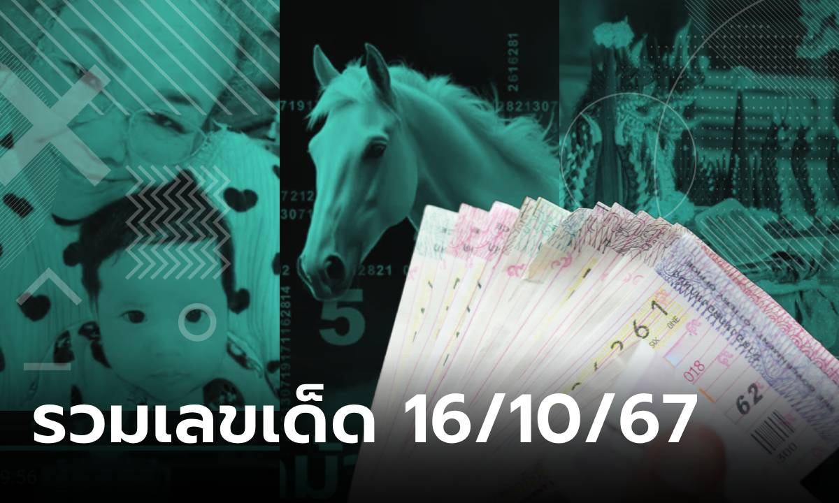 รวมเลขเด็ด 16/10/67 เลขปฏิทินจีน เลขเด็ดน้องคากิงวดนี้ เลขดังทุกสำนัก