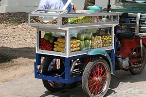 พบผลไม้รถเข็นมีสารปนเปื้อนเพียบ