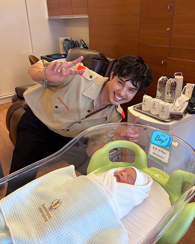 พีช พชร เห่อหลานมาก พี่สาวคลอดลูกคนแรก